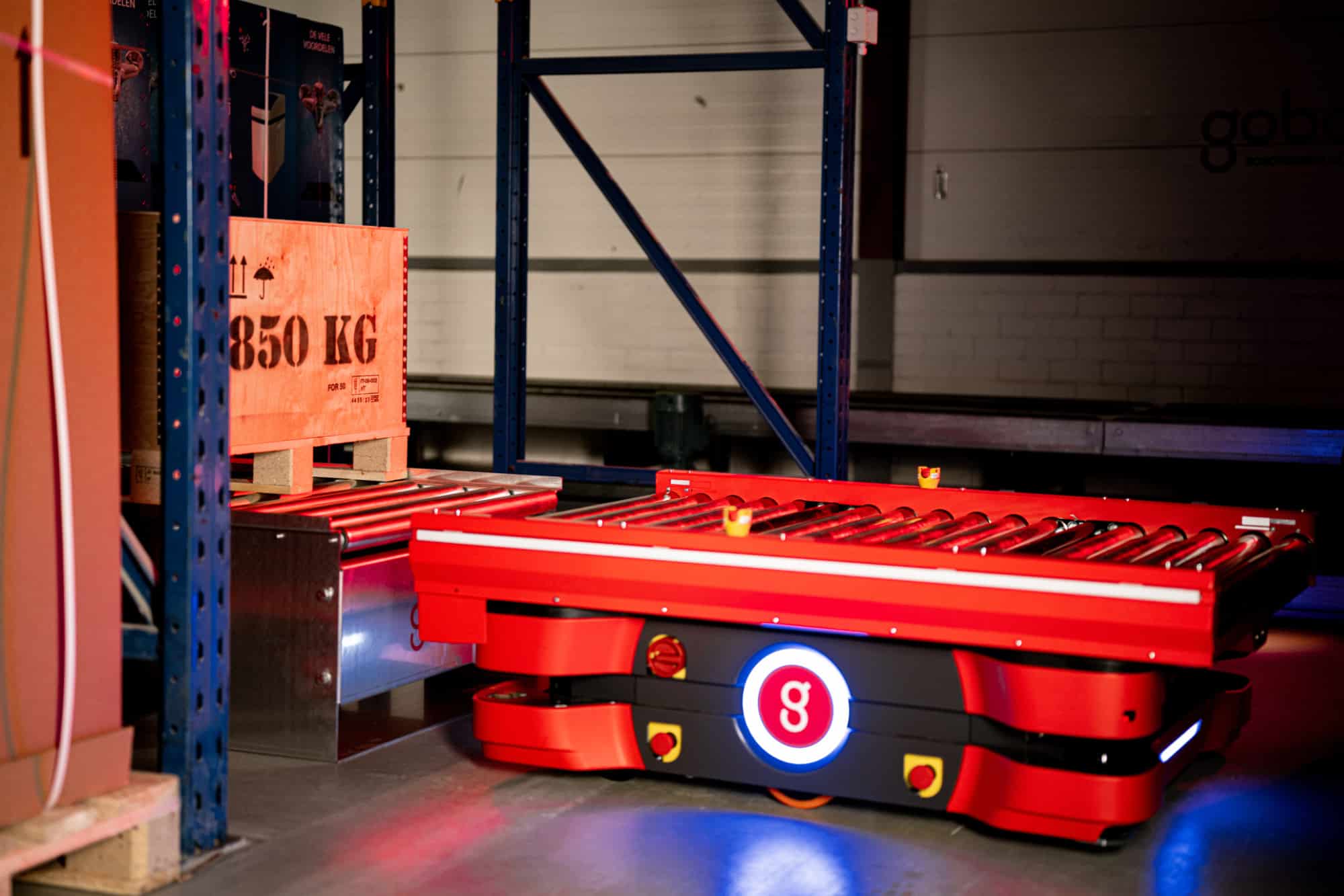 Pallet transport automatiseren